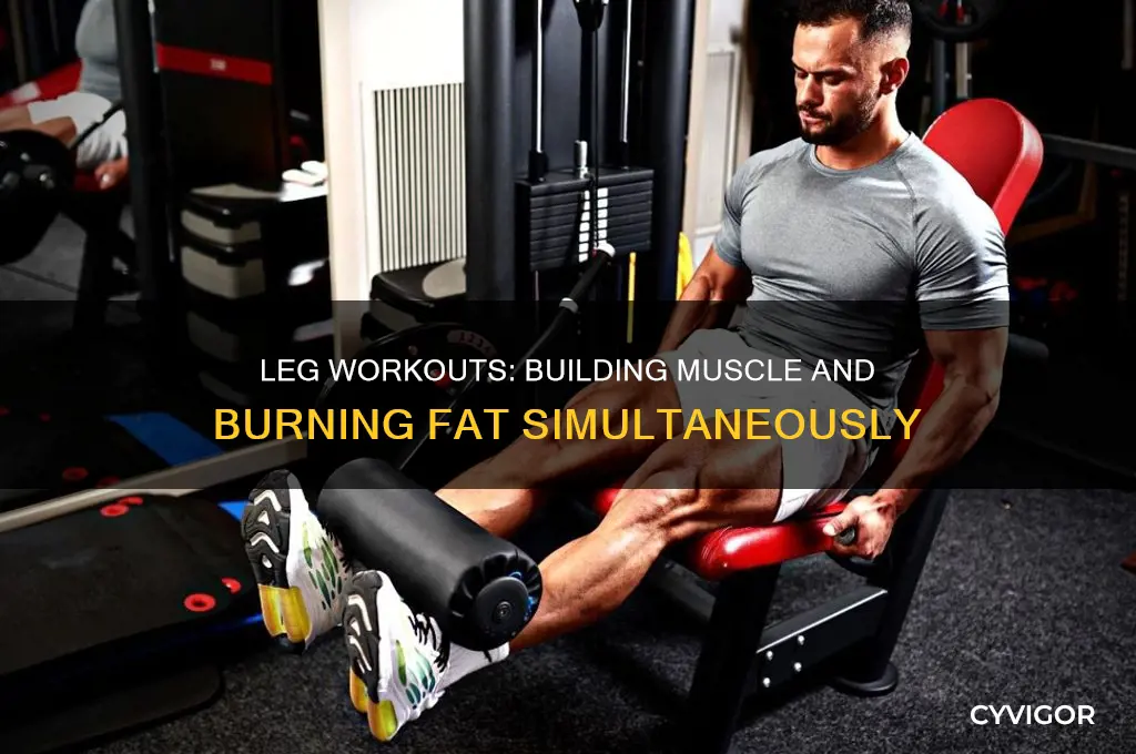 do leg exercises gain muscle and promote fatloss