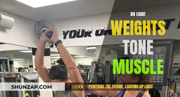 Light Weights: Muscle Toning Myth or Method?