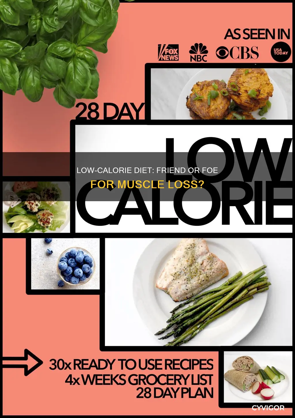 do low calorie diet cause muscle loss