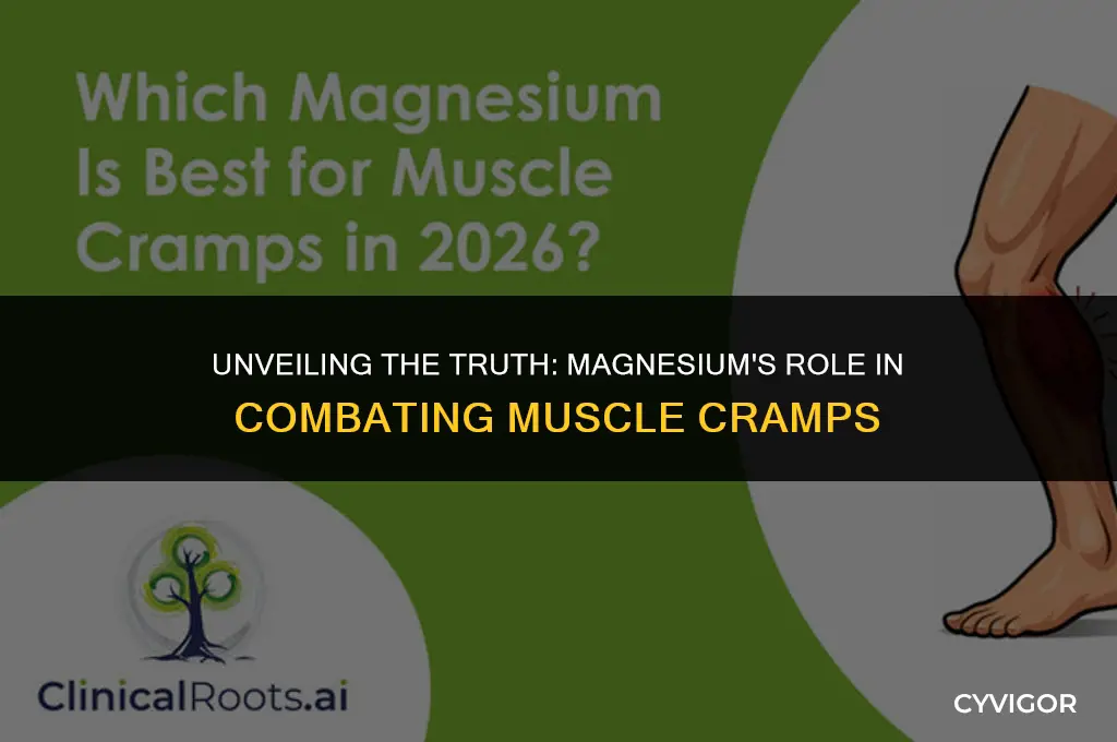 do magnesium supplements stop muscle cramps