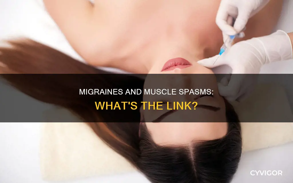 do migraines cause muscle spasms