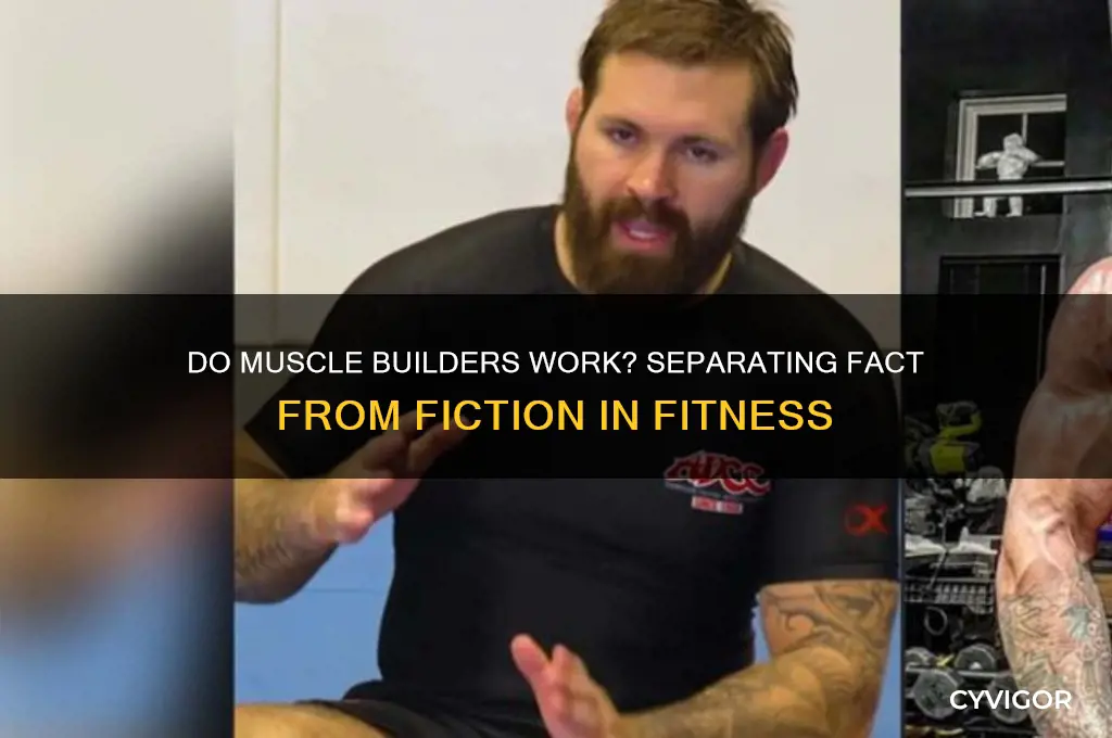 do muscle builders work