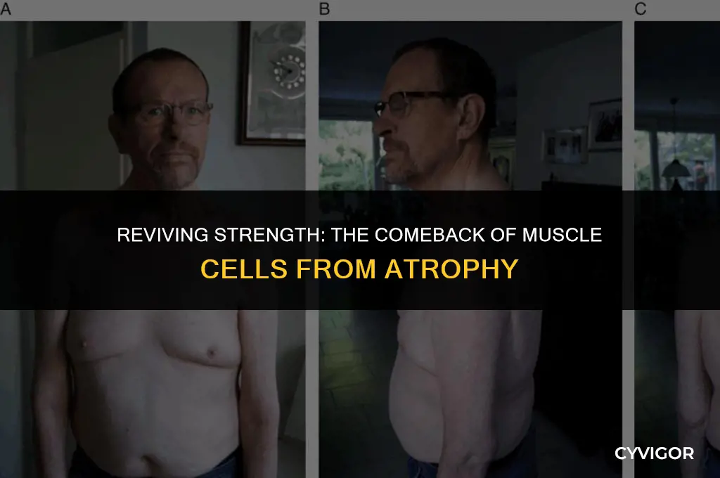 do muscle cells come back from atrophy