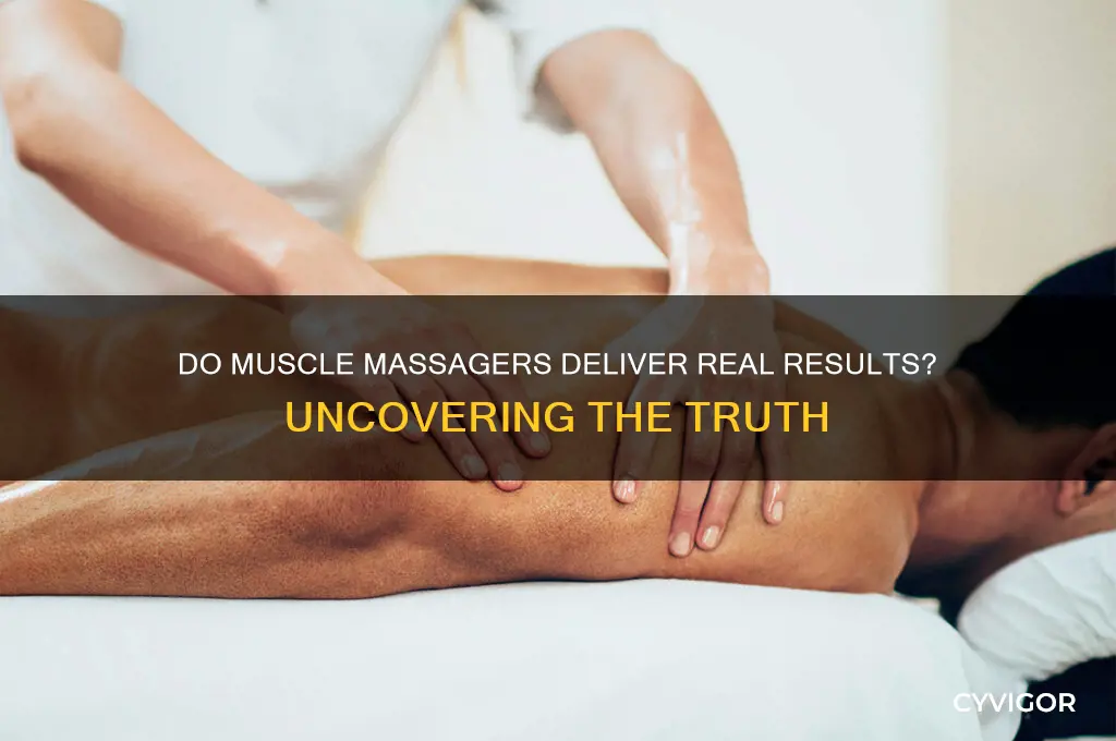 do muscle massagers really work