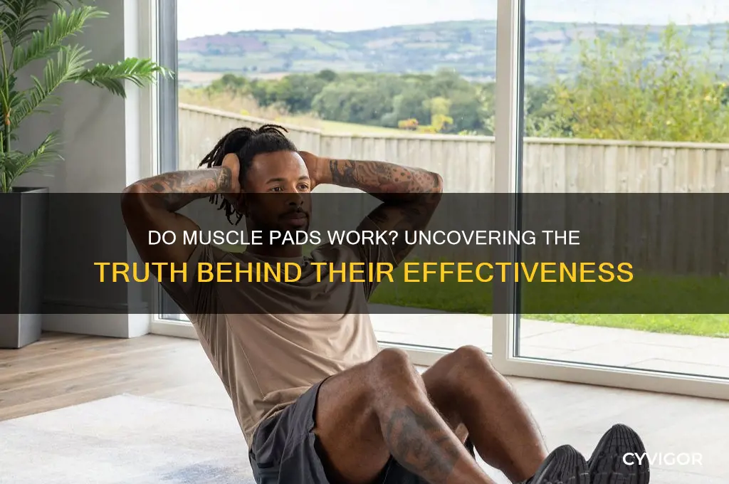 do muscle pads work