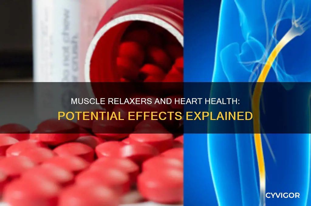 do muscle relaxer pills effect your heart