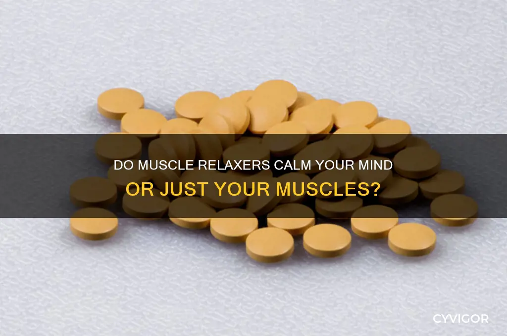 do muscle relaxer relax you