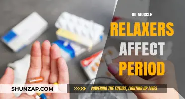 Muscle Relaxers and Menstruation: Potential Impact on Your Period