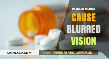 Muscle Relaxers: Blurry Vision Side Effect?