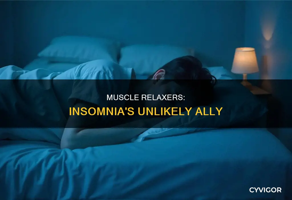 do muscle relaxers cause insomnia