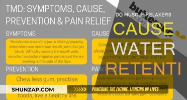 Muscle Relaxers: Water Retention Culprit or Coincidence?