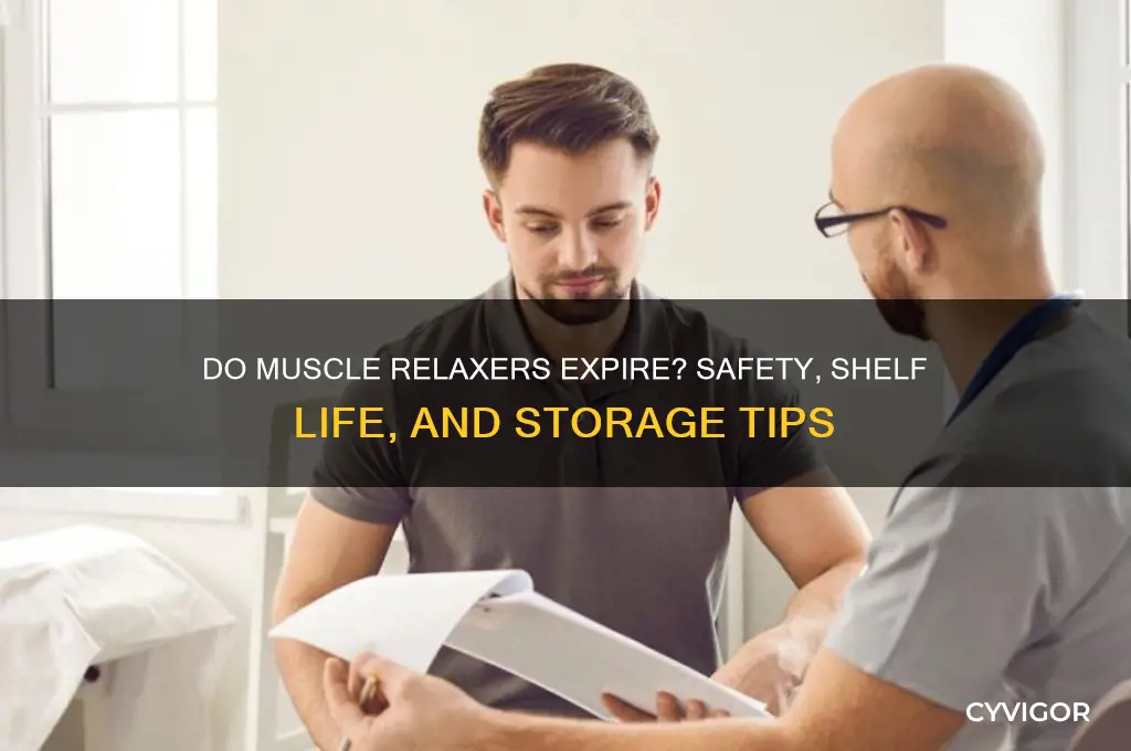 do muscle relaxers expie