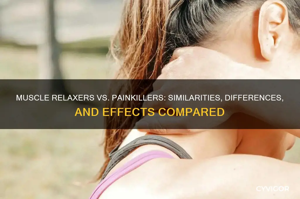 do muscle relaxers feel like painkillers