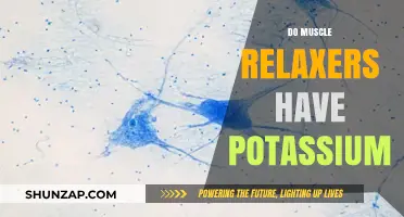 Do Muscle Relaxers Contain Potassium? Exploring Ingredients and Effects