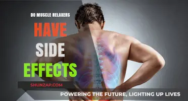 Muscle Relaxers Side Effects: What You Need to Know
