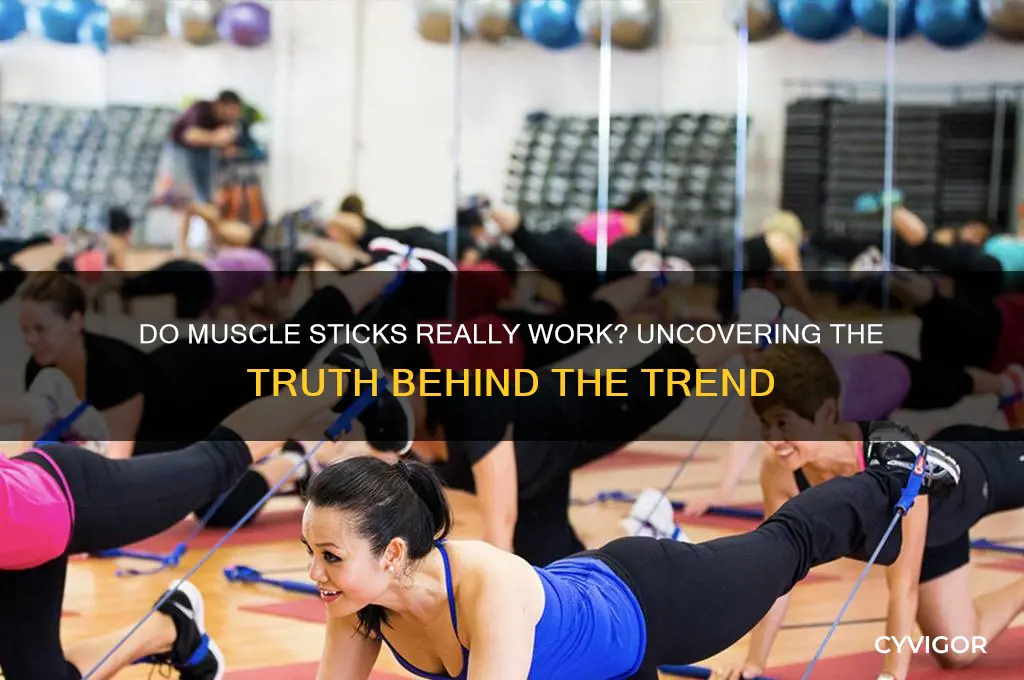 do muscle sticks work