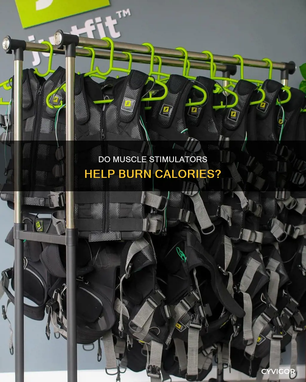 do muscle stimulators burn calories