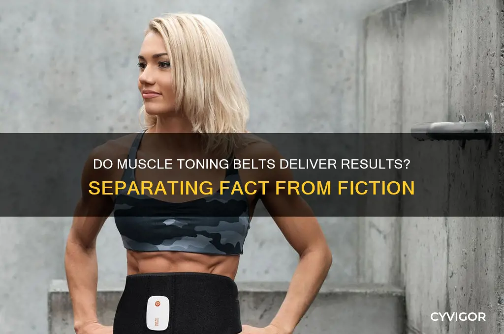 do muscle toning belts work