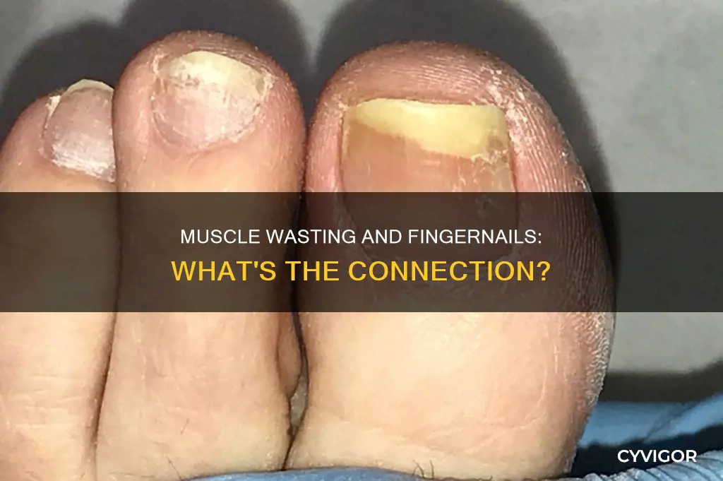 do muscle wasting happen fingernails