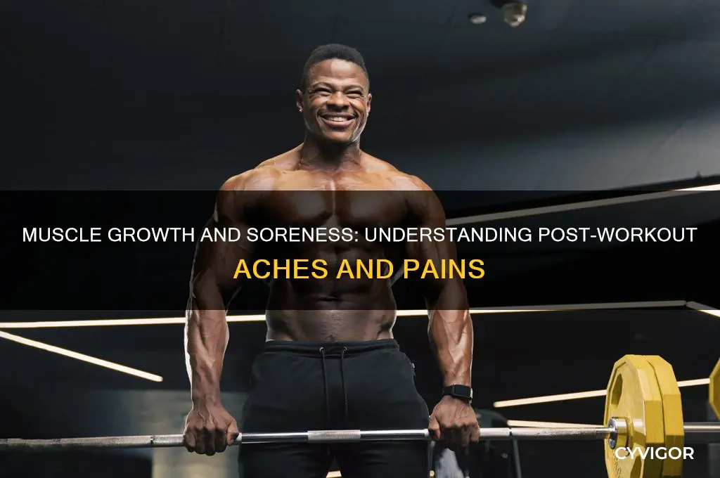 do muscles ache when growing