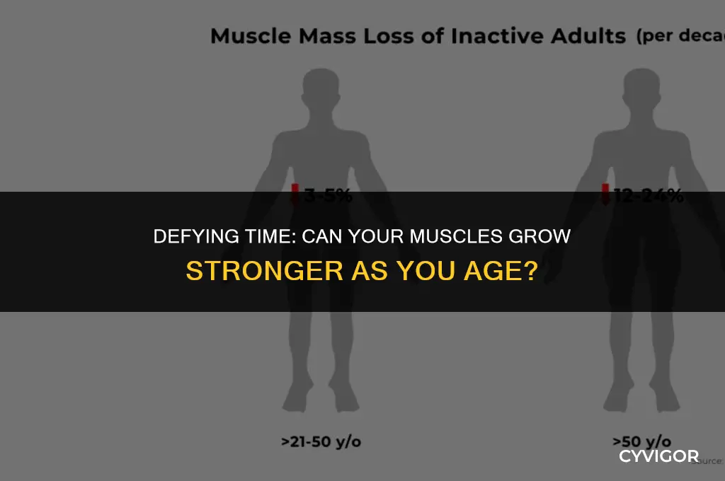 do muscles get stronger with age