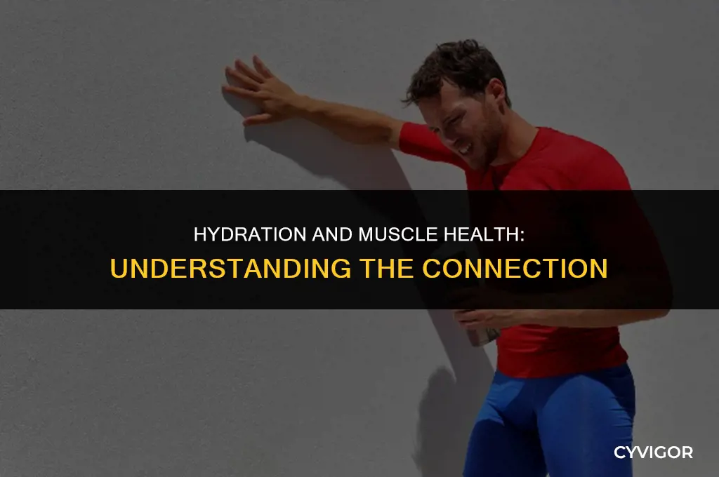 do muscles get tight when dehydrated