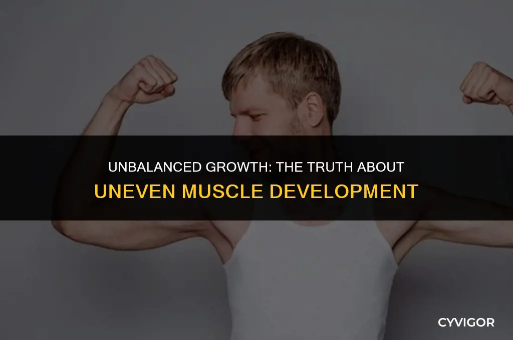 do muscles get uneven