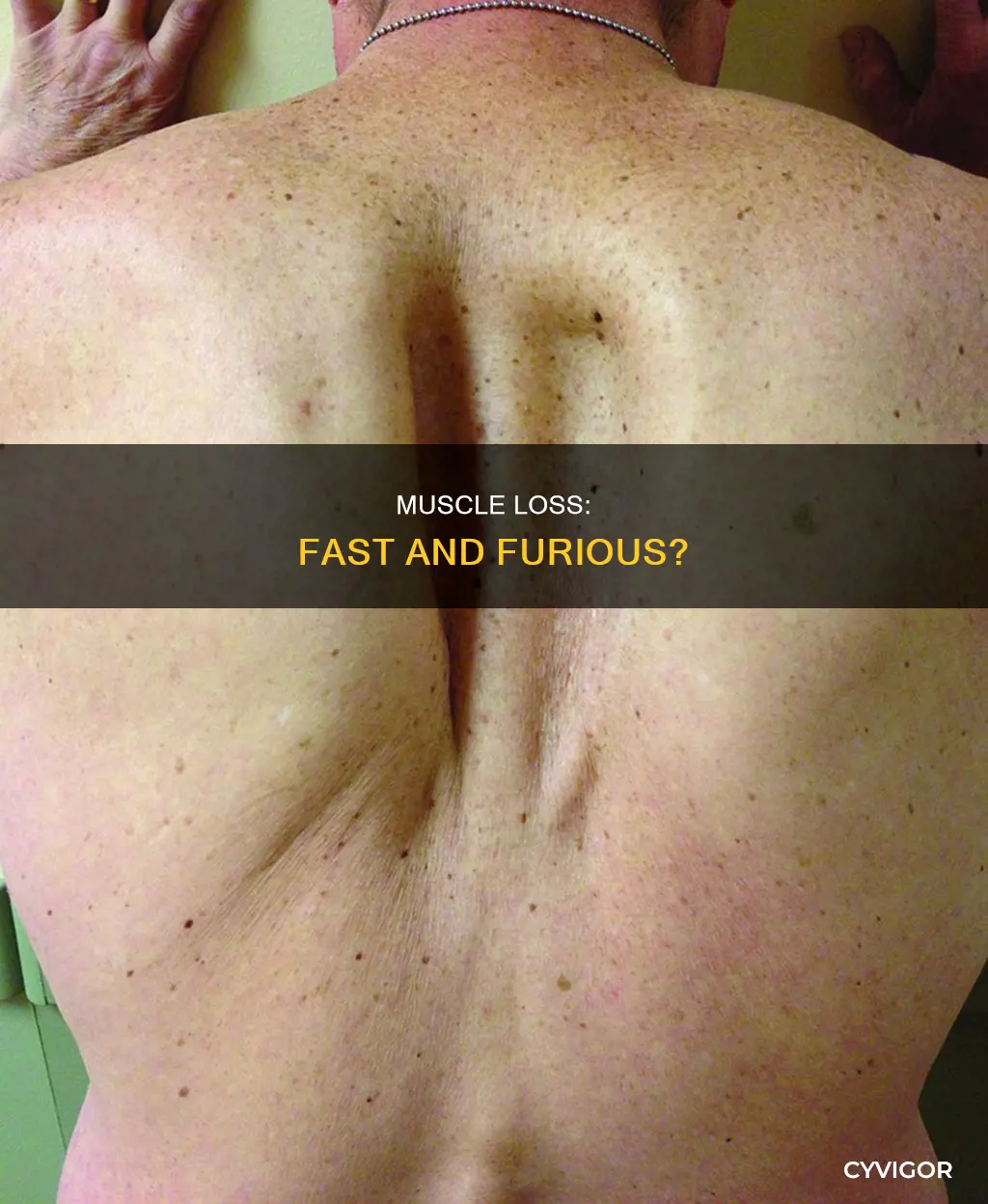do muscles go away fast
