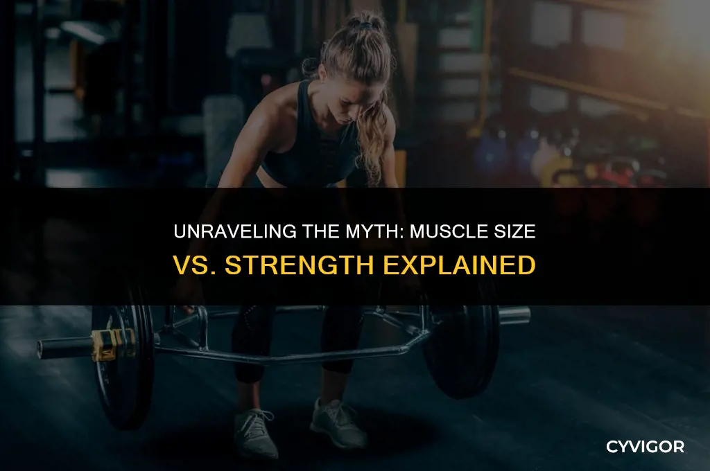 do muscles have to get bigger to get stronger