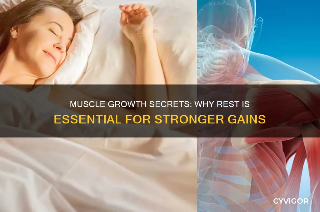 do muscles need rest to grow