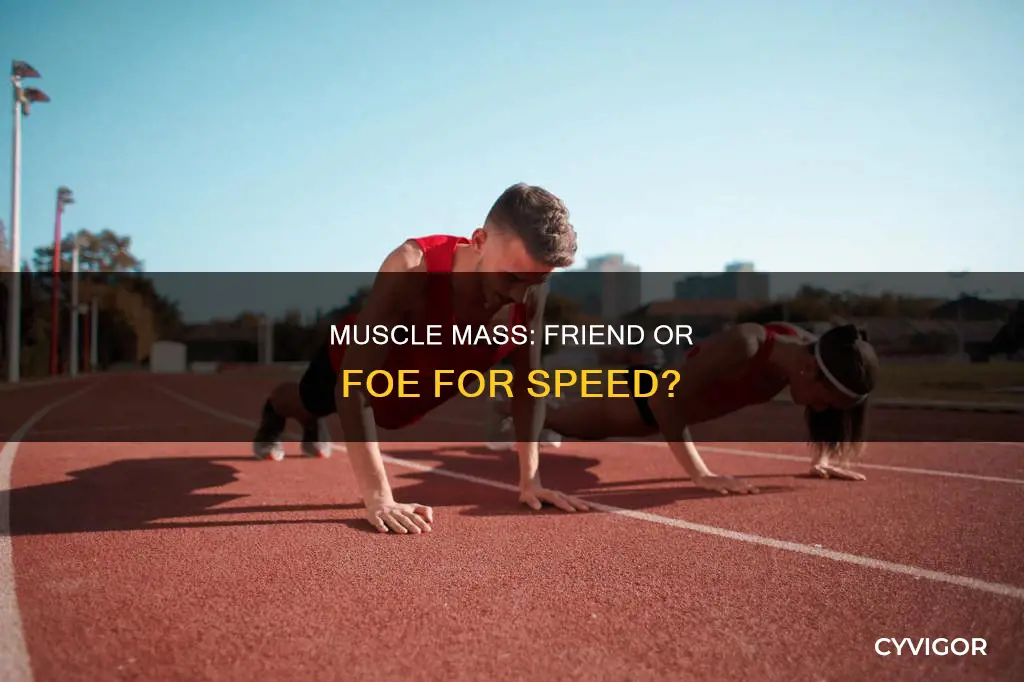 do muscles slow you down