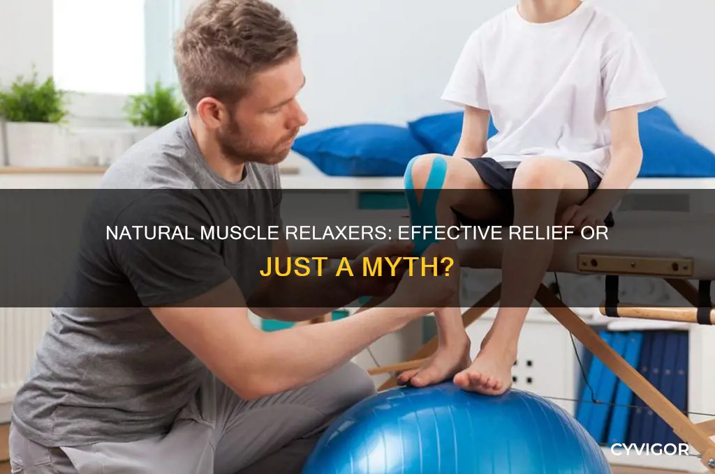 do natural muscle relaxers work