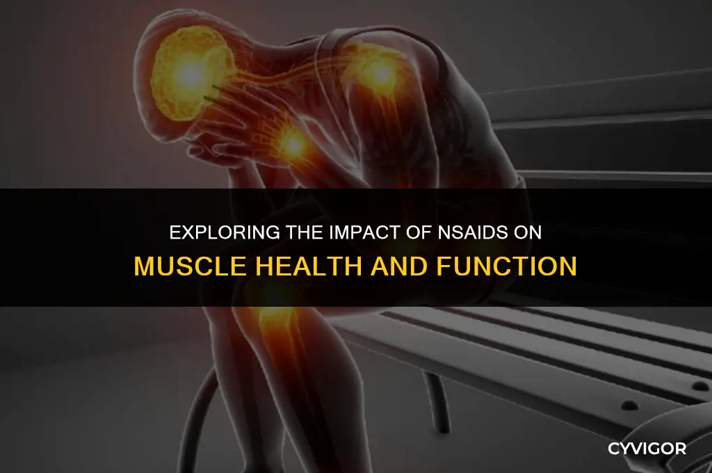 do nsaids affect muscle