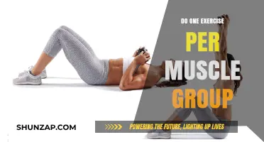 Maximize Muscle Growth: One Exercise Per Group Strategy