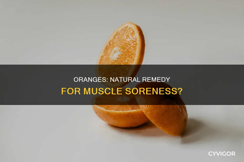 do oranges prevent muscle soreness