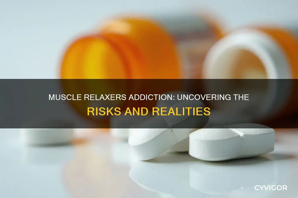do people get addicted to muscle relaxers