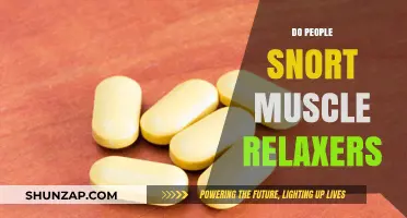 Snorting Muscle Relaxers: Risks, Dangers, and Why It's Harmful