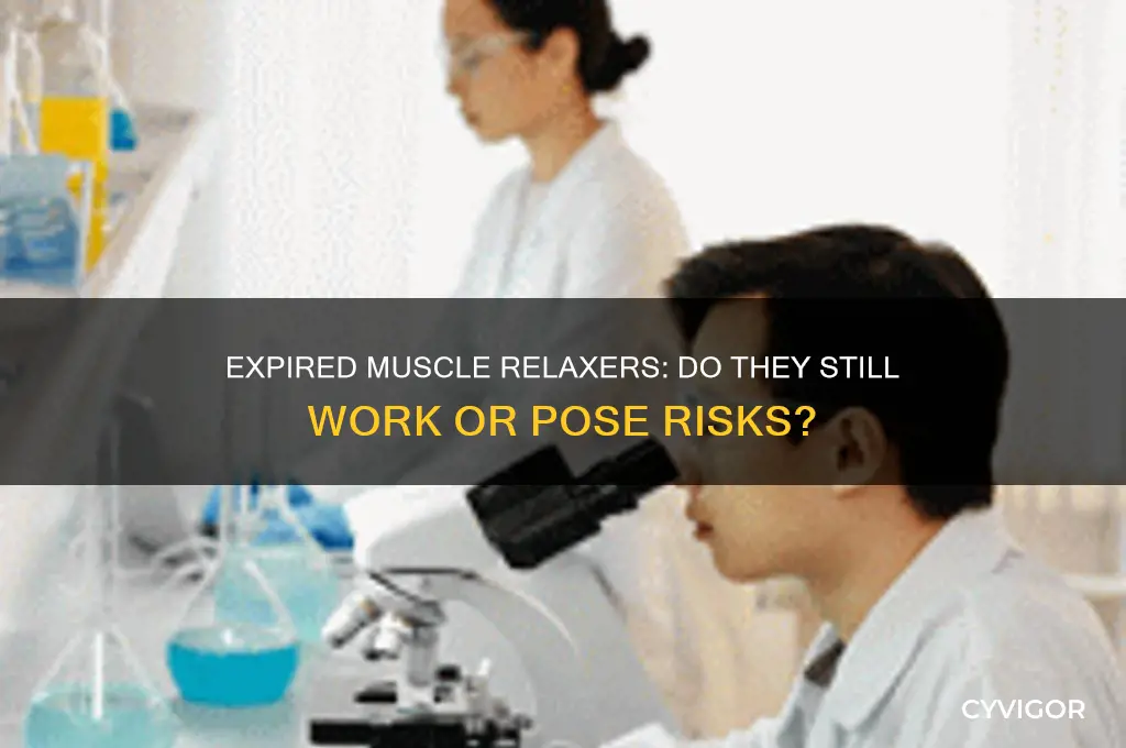 do pills expired muscle relaxers still work
