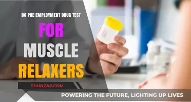 Should Employers Test for Muscle Relaxers in Pre-Employment Drug Screens?