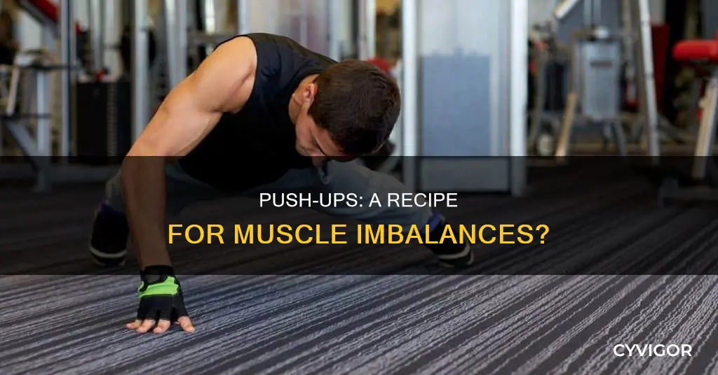 do pushup cause muscle imbalances
