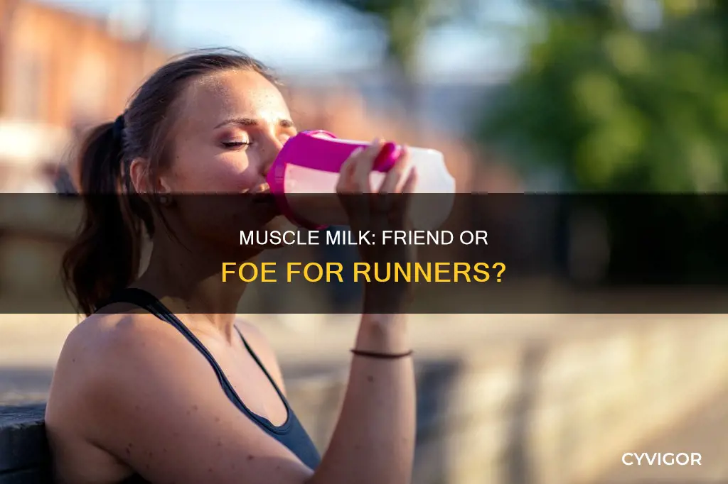 do runners need muscle milk