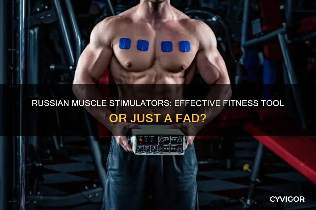 do russian muscle stimulators work