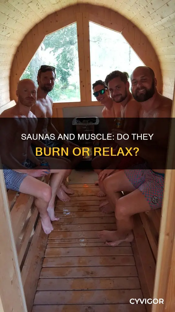 do saunas burn muscle