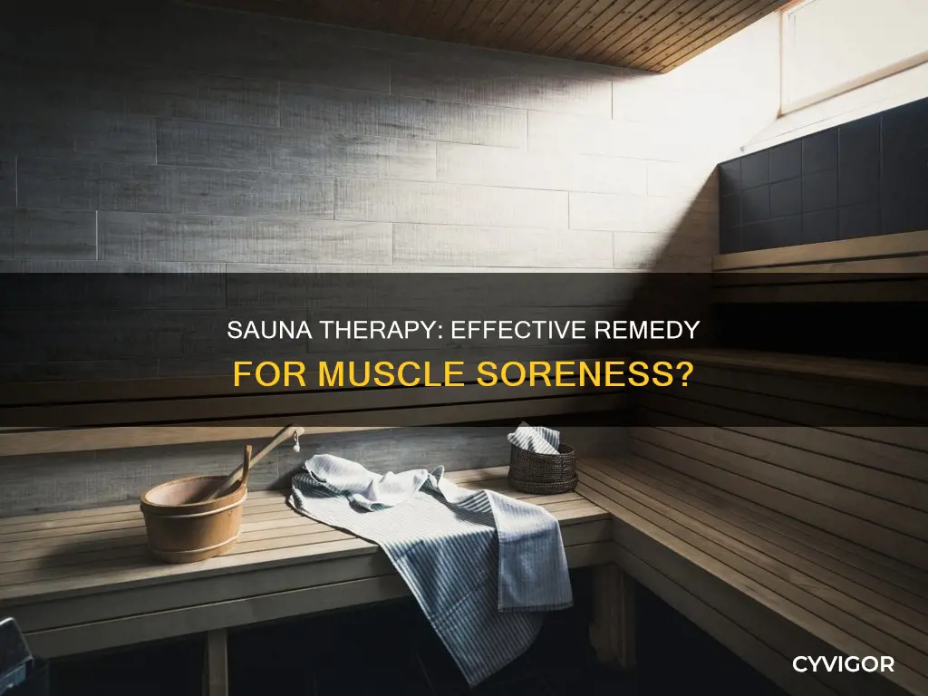 do saunas reduce muscle soreness