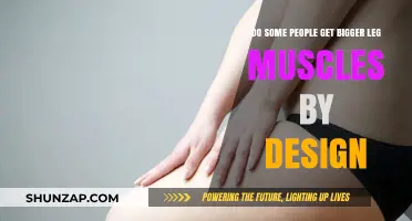 Genetic Advantage: Why Some People Naturally Develop Larger Leg Muscles