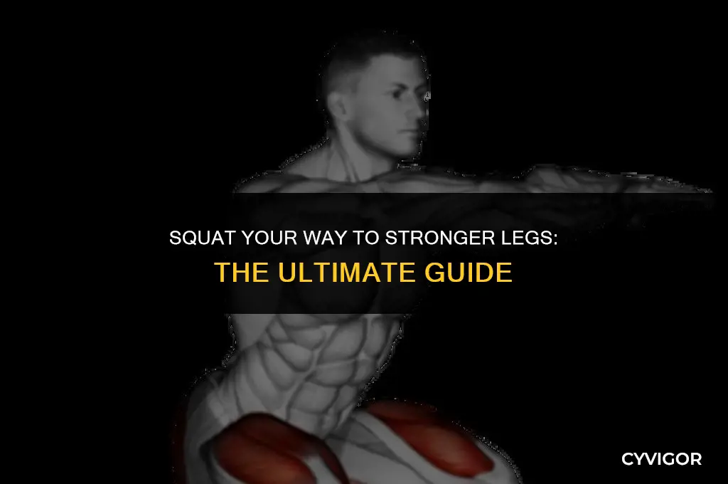 do squats build leg muscle