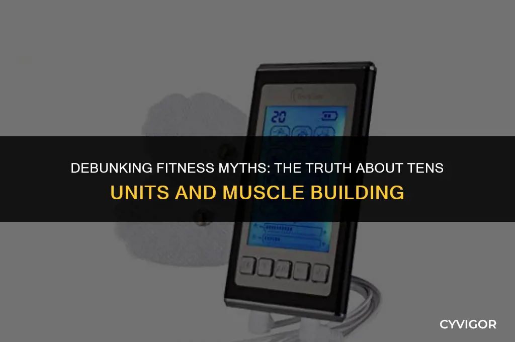 do tens units build muscle