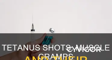 do tetnus shots shots cause muscle cramps