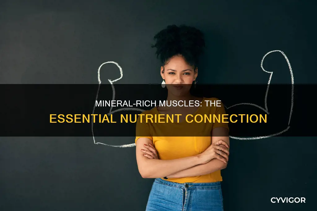 do the muscles contain minerals