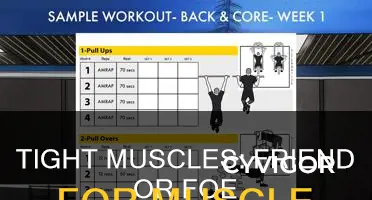 do tifht muscles cause musvle groth